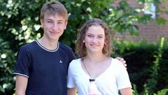 Lea Zangerl (18) und Lars Schlüter (18) aus Münster werden ein Jahr lang einen Freiwilligendienst in der Dominikanischen Republik absolvieren